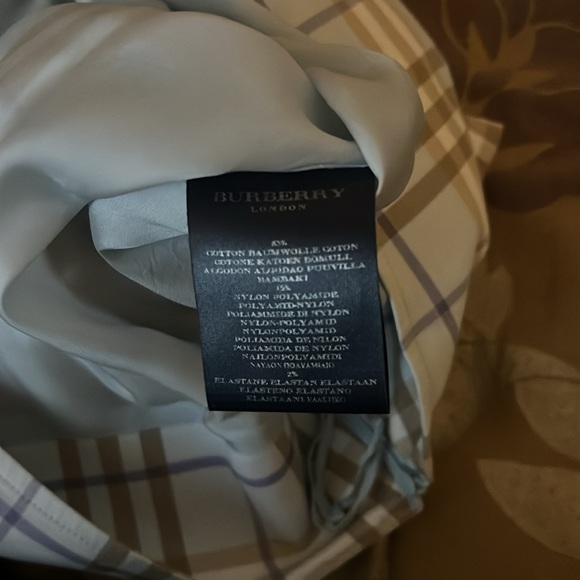 Ladies Cotton Burberry Skirt - Picture 4 of 6